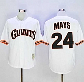 San Francisco Giants #24 Willie Mays Mitchell And Ness 1989 White Throwback Stitched Baseball Jersey Sanguo,baseball caps,new era cap wholesale,wholesale hats